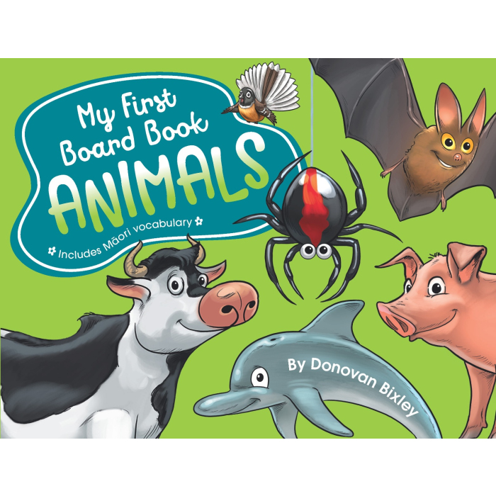 My First Board Book: Animals| Te Reo Maori Books