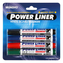 Mungyo Whiteboard Markers Bullet Point - Pack of 4