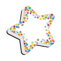 Star Confetti Whiteboard Eraser