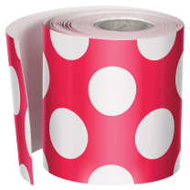 Red Polka Dots Trimmer Roll