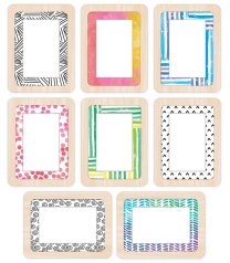 Frame Tags Accent Cards