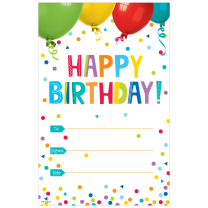 Happy Birthday Painted Palette Certificates