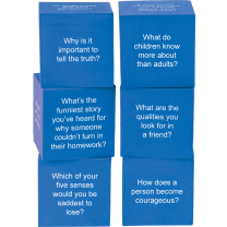Life Questions Foam Cubes - Pack of 6