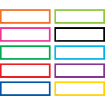 Colourful Classroom Labels