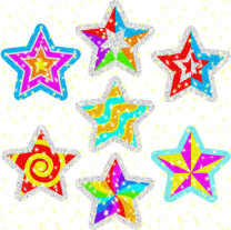 Star Power Sparkle Stickers