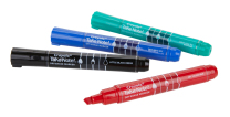 Crayola Take Note Whiteboard Chisel Tip Assorted Markers - Pack of 4