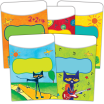 Pete the Cat Library Pockets