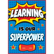 Learning Is Our Superpower Poster