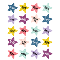 Happy Day Stars Reward Stickers