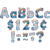 Iridescent Paua Alphabet Lettering - 10cm