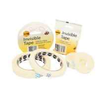 Marbig Invisible Tape - 18mm x 33m (25.4mm core)