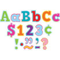 Colourful Vibes Alphabet Lettering - 10cm