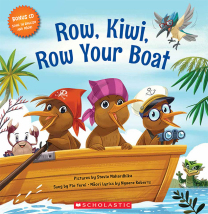 Row Kiwi Row Your Boat Book and CD