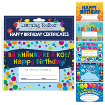 Happy Birthday Certificate Variety Pack
