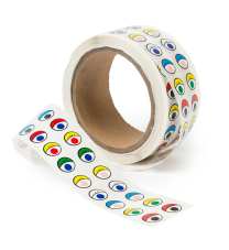Coloured Eye Stickers - Pack of 2000