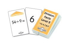 Division Facts Level 2 Smart Chute Cards