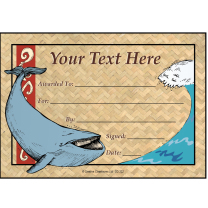 Whale Personalised Certificates