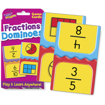Fractions Dominoes Flash Cards