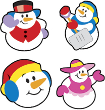 Super Snow Friends Spot Stickers