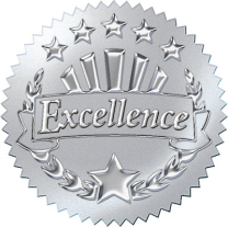 Excellence Silver Award Seals