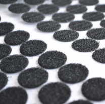 Adhesive Black Velcro Dots