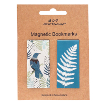 Tui and Fern Magnetic Bookmarks
