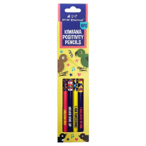 Kiwiana Positivity Pencils - Pack of 6
