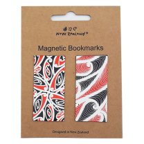 Koru and Kotahitanga Magnetic Bookmarks