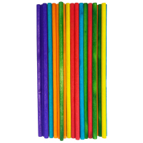 Multicolour Dowel Sticks - Pack of 30