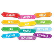 Months of the Year Magnetic Accents