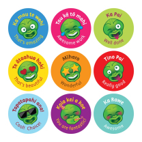 Tiki Emoji Reward Stickers