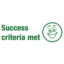 Success Criteria Stamp