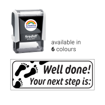 Well done! Your next step is Footprints Stamp