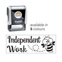 Independent Work Bee Stamp