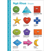 Ngā Āhua - Shapes Bilingual Chart