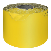 Yellow Scalloped Trimmer Roll