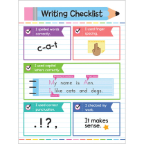 Writing Checklist Chart