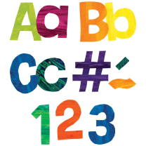 World Of Eric Carle Alphabet Lettering - 10cm