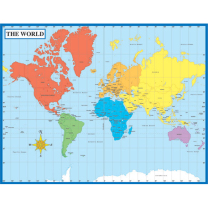 Map of the World Chart