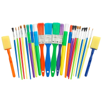 25 Assorted Paint Brush and Applicators