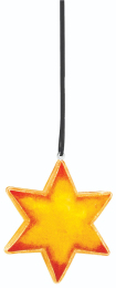 Clear Star Ornaments - Pack of 12