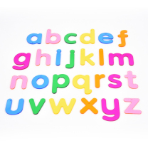 Translucent Rainbow Letters