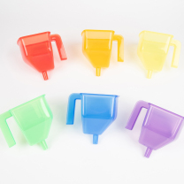 Translucent Colour Funnels - Pack of 6
