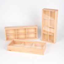 Wooden Discovery Boxes - Pack of 3