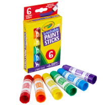 Crayola Washable Paint Sticks - Pack of 6