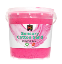Pink Sensory Cotton Sand - 700gm