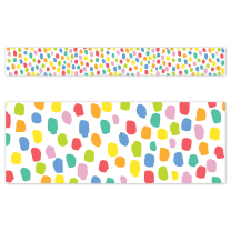 Colourful Messy Dots Trimmer