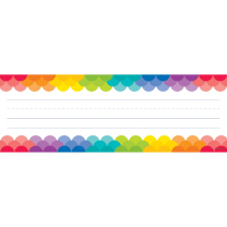 Rainbow Ombre Classroom Labels