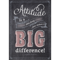 Attitude-Chalkboard Poster