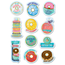 Birthday Donuts Reward Stickers